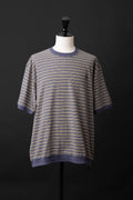 MTE019 (03)  S/S BORDER DRAW CORD Tee