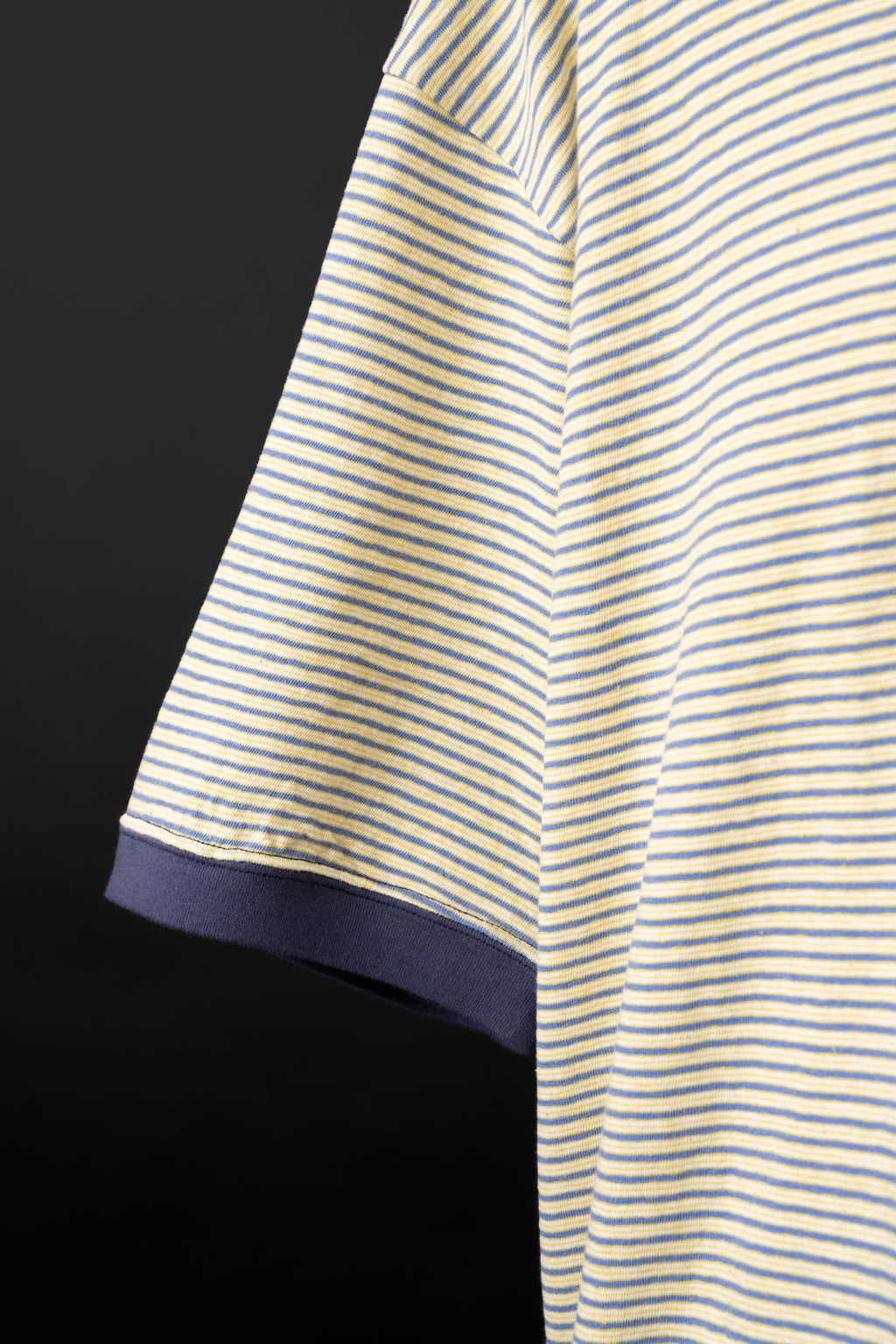 MTE019 (46) S/S BORDER DRAW CORD Tee