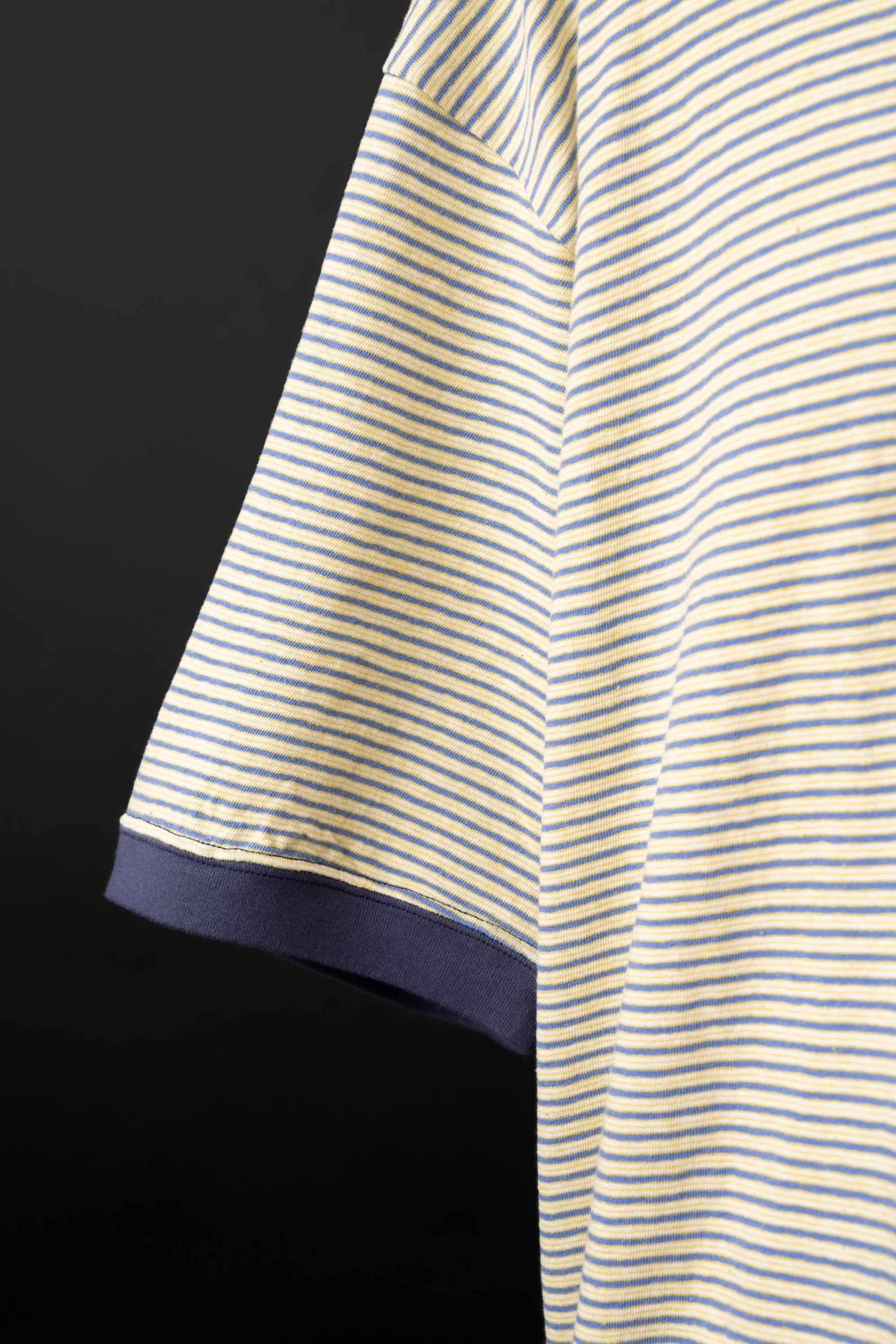 MTE019 (46) S/S BORDER DRAW CORD Tee