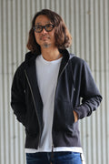 MZP001R(BK) 14.5oz Zip PARKA in USA Cotton