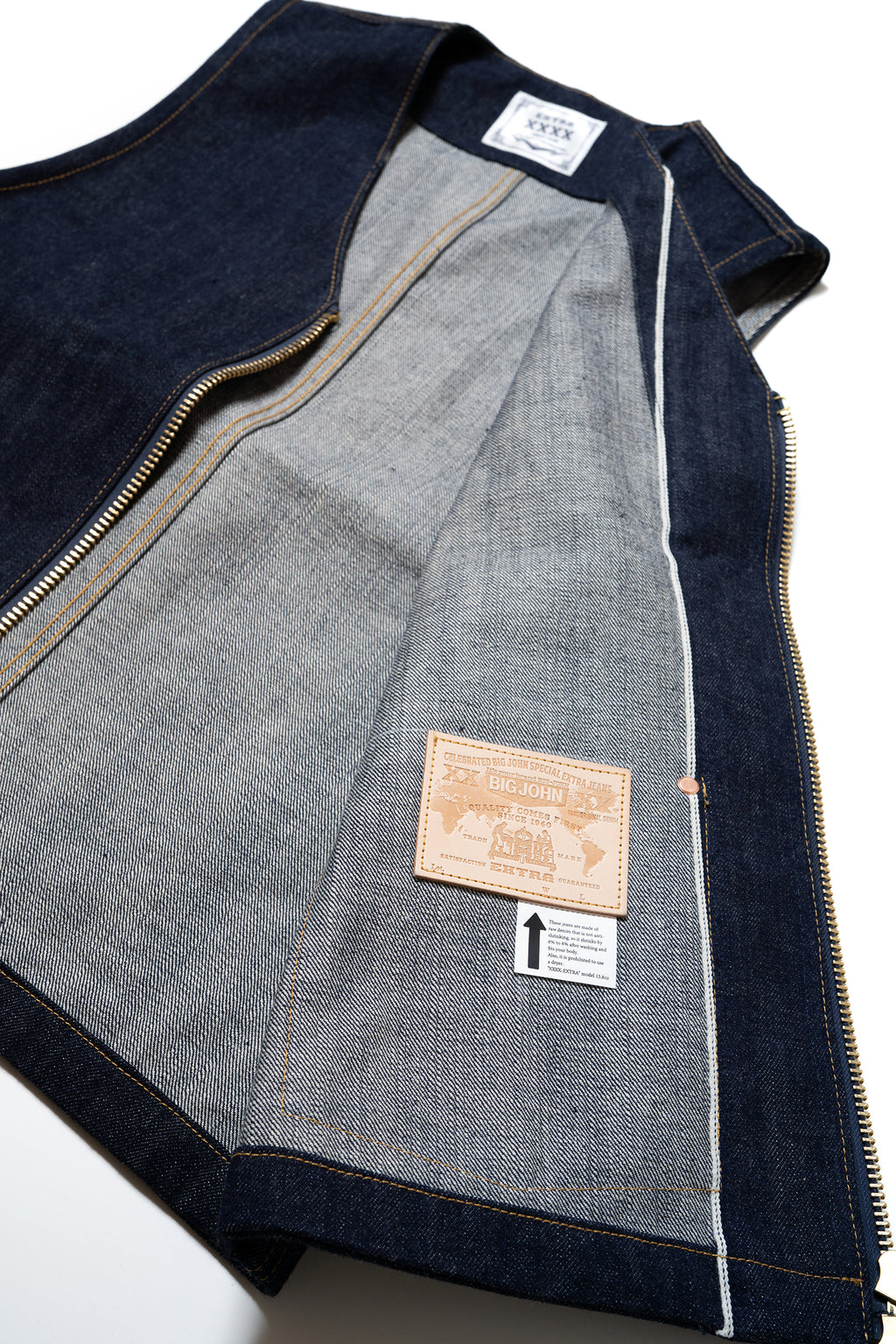 XX602Z (000)『XXXX-EXTRA』ZIP UP VEST