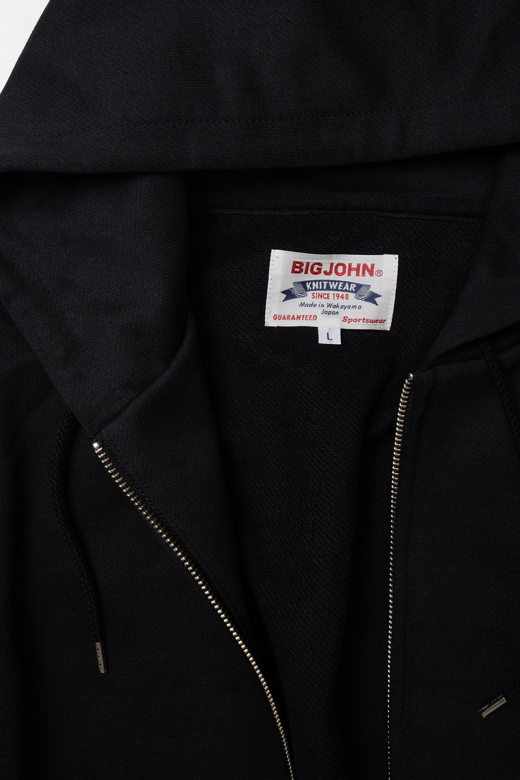 MZP001R(BK) 14.5oz Zip PARKA in USA Cotton