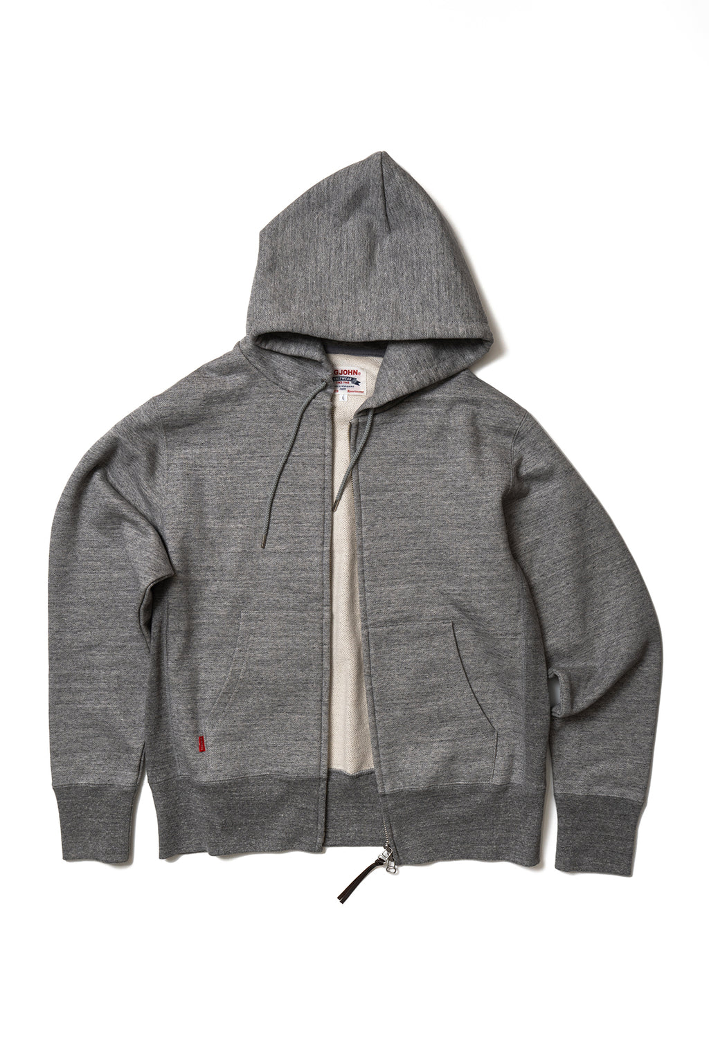 MZP001R(HG) 14.5oz Zip PARKA in USA Cotton