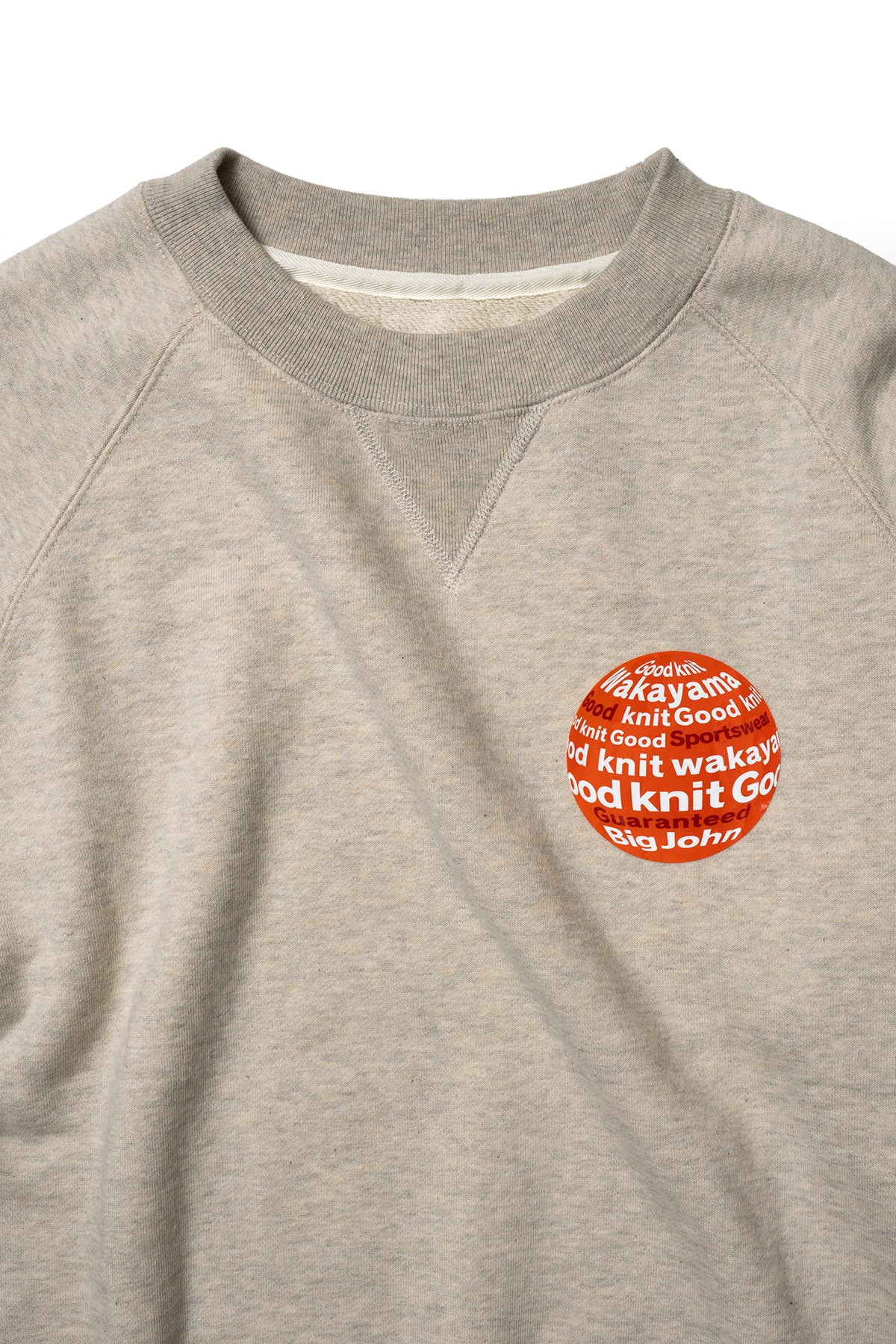 MSW001R(HG) 14oz GAZETT SWEAT in USA Cotton