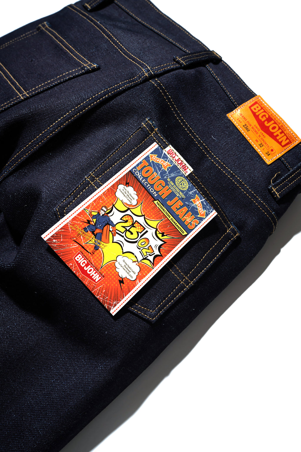 M104G (000B) 23oz selvedge denim / Straight