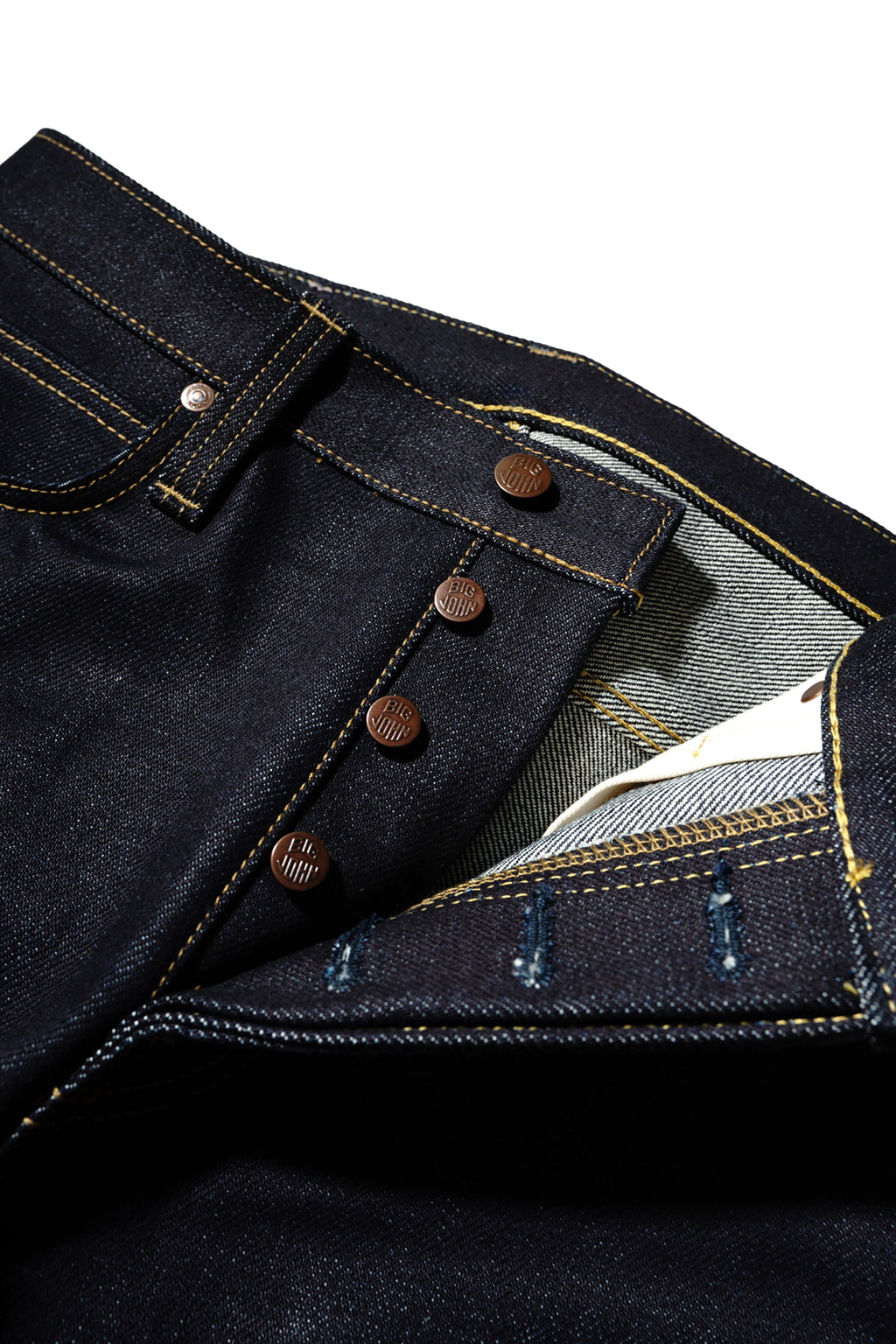 M104G (000B) 23oz selvedge denim / Straight
