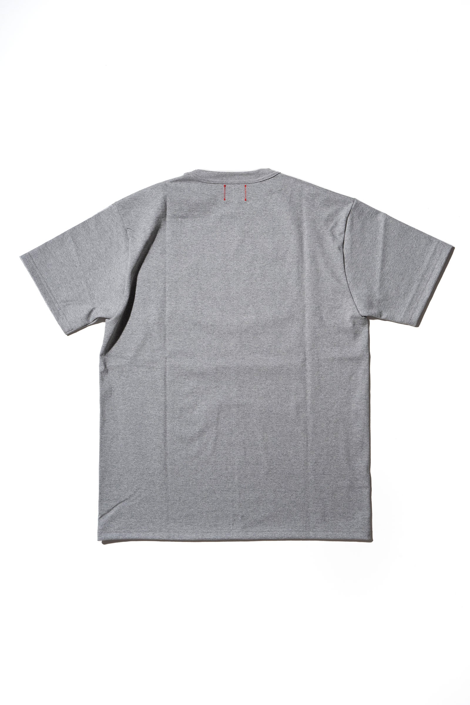 MTS10M (64) 丸胴 POCKET Tee 杢グレー
