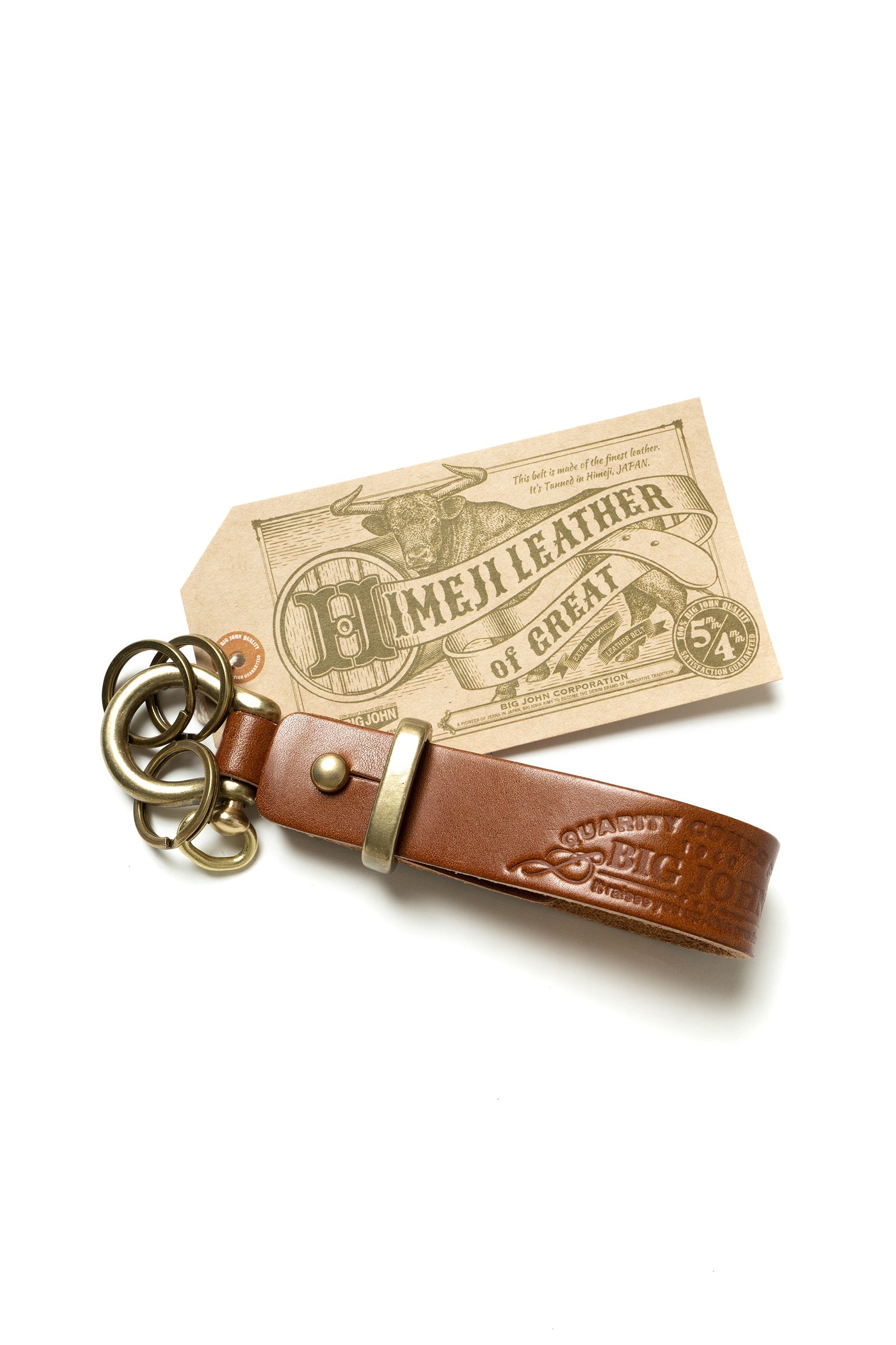 VKYR05 姫路レザー HIMEJI LEATHER KEY RING
